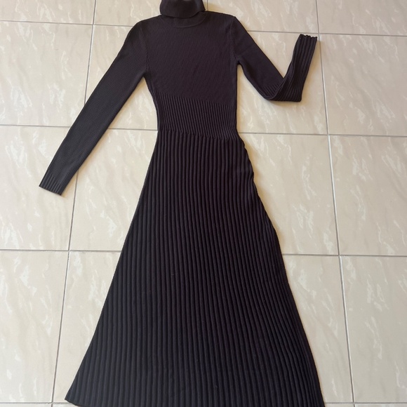 ALC Women's Emmy Dress Chocolate size M - Picture 3 of 10